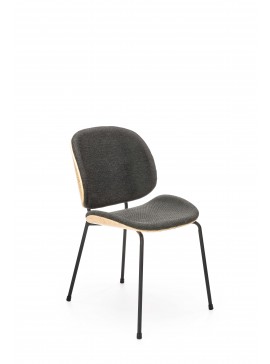 K467 chair natural oak / dark grey DIOMMI V-CH-K/467-KR DIOMMI60-21262