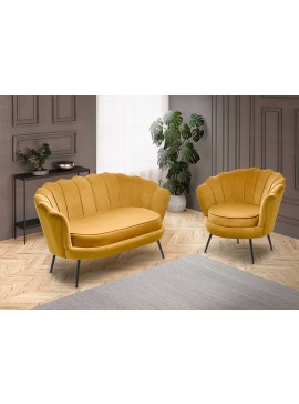AMORINITO 2 l. chair, color: mustard DIOMMI V-CH-AMORINITO_2-FOT-MUSZTARDOWY DIOMMI60-20313