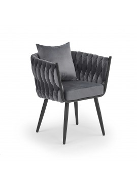 AVATAR 2 leisure armchair grey/ black DIOMMI V-CH-AVATAR_2-FOT-POPIELATY DIOMMI60-20372