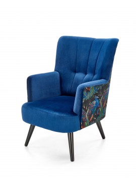 PAGONI chair color: dark blue / black DIOMMI V-PL-PAGONI-FOT-GRANATOWY DIOMMI60-22637