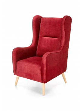 CHESTER leisure chair, color: dark red (fabric Vogue) DIOMMI V-PL-CHESTER_2-FOT-BORDOWY DIOMMI60-22153