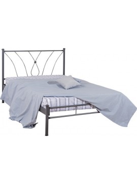 Μεταλλικό κρεβάτι ΙΡΙΔΑ (Για στρώμα 150×180) (ΣΕ 12 ΑΠΟΧΡΩΣΕΙΣ) KPSIRI150-180