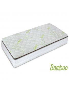 Επίστρωμα με αφρό μνήμης Bamboo memo με φερμουάρ, 90/200 εκ., Genomax Genom1210009009