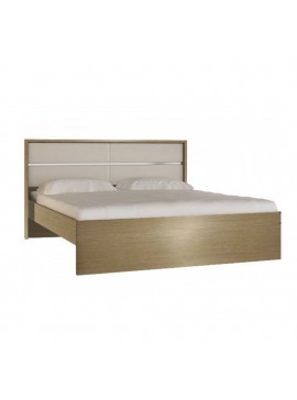 Κρεβάτι "ΟΝΕΙΡΟ" διπλό σε χρώμα δρυς 150x200  SB G50-DRYS