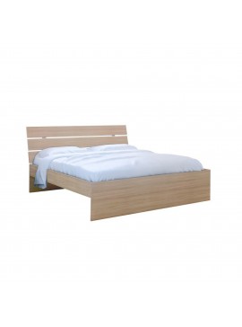 Κρεβάτι "ΝΟΤΑ" διπλό σε χρώμα δρυς 150x200  SB G54-DRYS
