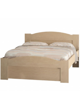 Κρεβάτι "ΚΥΜΑ" διπλό σε χρώμα δρυς 140x190  SB 49-DRYS