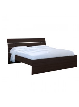 Κρεβάτι "ΝΟΤΑ" διπλό σε χρώμα βέγγε 150x200  SB G54-WENGE