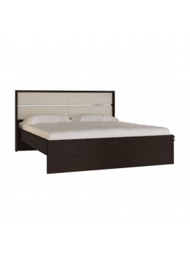 Κρεβάτι "ΟΝΕΙΡΟ" διπλό σε χρώμα βέγγε 150x200  SB G50-WENGE