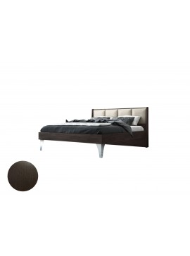 Κρεβάτι "DIVA" διπλό σε χρώμα βέγγε 160x200  SB 57-WENGE
