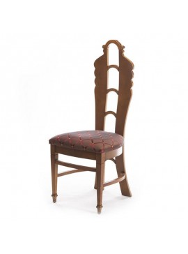 Καρέκλα ύφασμα με ρόμβους "Art Deco" Mήκος 46 Πλάτος 46 Ύψος 114 Artekko 731-1006