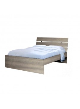 SARFURNITURE Κρεβάτι  Νότα  σταχτί (Διαστάσεις στρώματος: 150x190) SAR-111611