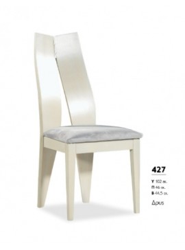 ΒΙΟΤΡΑΠ Καρέκλα ξύλινη 427 Βιοτράπ Δρυς LETO-NSG79-2