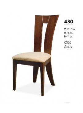 ΒΙΟΤΡΑΠ Καρέκλα ξύλινη 430 Βιοτράπ Οξυά LETO-XLS54-4