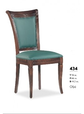 ΒΙΟΤΡΑΠ Καρέκλα ξύλινη 434 Βιοτράπ Οξυά LETO-NSG82-2