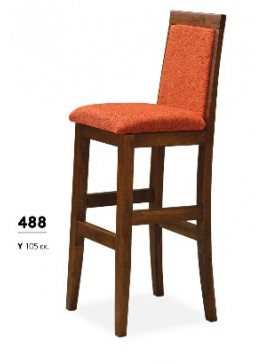ΒΙΟΤΡΑΠ Ξύλινη καρέκλα-σκαμπό 488 Βιοτράπ Οξυά LETO-XLS102-1