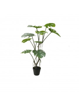 Supergreens Τεχνητό Φυτό Μονστέρα 90 εκ.Χρώμα Πράσινο Mήκος 35 Πλάτος 35 Υψος 90 SUPER-2650-6