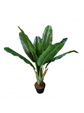 Supergreens Τεχνητό Φυτό Μπανανιά Bastoo 90 εκ.Χρώμα Πράσινο Mήκος 60 Πλάτος 60 Υψος 90 SUPER-6860-6