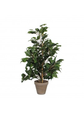 Supergreens Τεχνητό Φυτό Φίκος 65 εκ.Χρώμα Πράσινο Mήκος 40 Πλάτος 40 Υψος 65 SUPER-5470-6