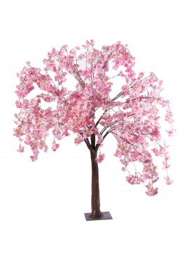 Supergreens Τεχνητό Δέντρο Αμυγδαλιά Ροζ 170 εκ.Χρώμα Ροζ Mήκος  Πλάτος 140 Υψος 180 SUPER-6480-6