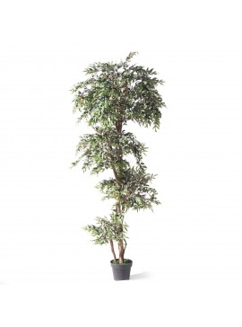 Supergreens Τεχνητό Δέντρο Ρούσκος 195 εκ.Χρώμα Πράσινο Mήκος  Πλάτος  Υψος 195 SUPER-9680-6