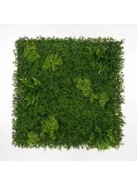 Supergreens Τεχνητή Φυλλωσιά Φτέρη "Mossy" 100x100 εκ.Χρώμα Πράσινο Mήκος 100 Πλάτος 100 Υψος  SUPER-7801-7