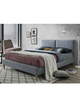 Κρεβάτι ACOMA διπλό με ύφασμα σε χρώμα γκρί 160x200εκ.DIOMMI ACOMA160SZD DIOMMI80-1440