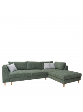 Καναπές Κρεβάτι Γωνιακός JULIE Κυπαρισσί 300x198x86cm Arte-14190007