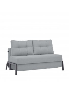 Καναπές Κρεβάτι Διθέσιος GAEL Ανοιχτό Γκρι 150x91x90cm Arte-14210218