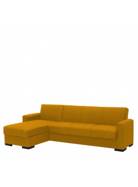 Καναπές Κρεβάτι Γωνιακός JOSE Μουσταρδί 270x165x84cm Arte-14210238