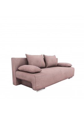Καναπές Κρεβάτι Τριθέσιος GEORGIA Ανοιχτό Μοβ 194x93x72cm Arte-14560013