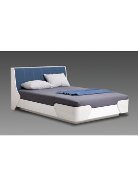 Κρεβάτι ξύλινο με δερμάτινη/ύφασμα CHANCE 180x200 DIOMMI 45-721