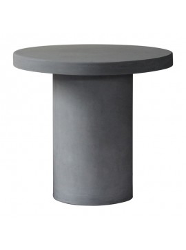WOODWELL CONCRETE Cylinder τραπέζι Cement Grey Φ80cm H.75cm Ε6207