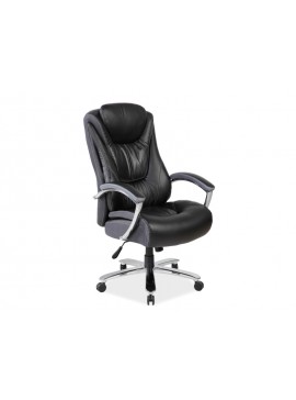 Καρέκλα γραφείου CONSUL οικολογικό δέρμα μαύρο 122x46-54x70x57 DIOMMI 80-330 DIOMMI80-330