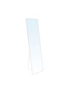 WOODWELL DAYTON Καθρέπτης Δαπέδου - Τοίχου Αλουμίνιο, Απόχρωση Άσπρο 40x33x160cm Ε7182,3