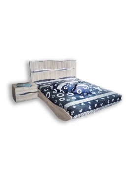 Heri Xylo Κρεβάτι Διπλό Emily για στρώμα 160Χ200cm - ΚΩΔ. 07-201