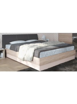 Κρεβάτι ξύλινο με δερμάτινη/ύφασμα FAVORITE 180x200 DIOMMI 45-228 DIOMMI45-228
