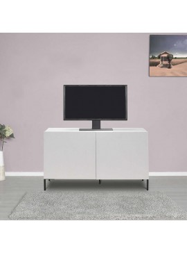Έπιπλο τηλεόρασης Ruby Megapap μελαμίνης χρώμα λευκό 120x70x43εκ. 0127793