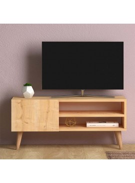 Έπιπλο τηλεόρασης Porto Megapap από μελαμίνη χρώμα oak 90x32x42εκ. 0117700