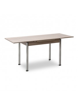 Τραπέζι Evans Megapap επεκτεινόμενο Mdf/μέταλλο χρώμα cordoba 109/168x69x76εκ. 0128454