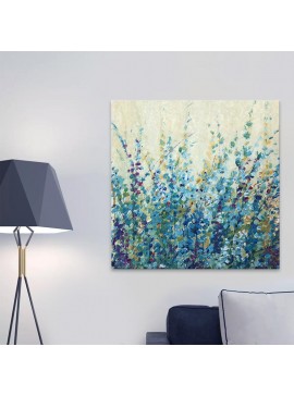 Πίνακας σε καμβά "Wildflowers" Megapap ψηφιακής εκτύπωσης 60x60x3εκ. 0127920 arte-0127920