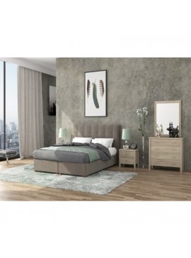 Savvidis Furniture  Κρεβάτι Υπέρδιπλο N66 (για στρώμα 160x200) Ύφασμα Με Επιλογή Χρώματος BEST-89000074