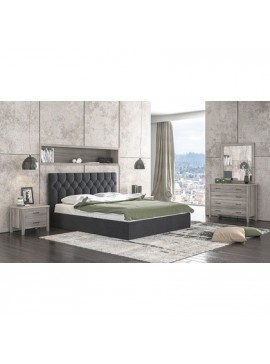 Savvidis Furniture  Κρεβάτι Υπέρδιπλο №63 για στρώμα 160x200 Με επιλογή Υφάσματος BEST-888810