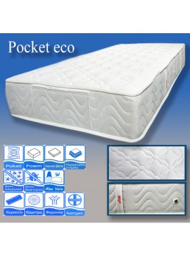 SweetDreams  Στρώμα Ύπνου Μονό Ανατομικό Sleepdream Pocket Economy 90x200 (81-90) BEST-12300016