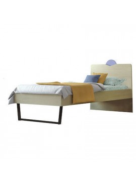 SarrisBros  Κρεβάτι Παιδικό Μονό Ανατολή για στρώμα 90x190cm Δρυς-Σιελ BEST-103022