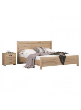 Savvidis Furniture  Κρεβάτι Ν26 για στρώμα 90x190 Μελί BEST-890066