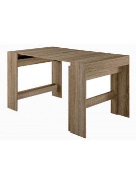 Τραπέζι κουζίνας ξύλινο Piton Dakota, 44-240/90/75 εκ., 1219921791, Genomax Genom1219921791