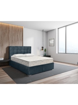 Matis Κρεβάτι με αποθηκευτικό χώρο και σομιέ Cloud Τιρκουάζ 160x200 MatisMM3054503