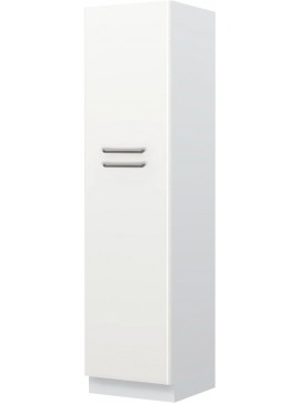Intrahome Επιδαπέδιο ντουλάπι ψηλό Modena K23-60-2KF-Λευκό - Λευκό γυαλιστερό Mήκος 60 Βάθος 60  'Υψος 235 162488399