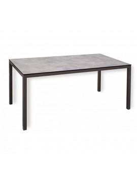 Avant Garde design sa Nuovo black τραπέζι αλουμινίου AVANT-26305