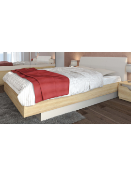 Κρεβάτι ξύλινο με δερμάτινη/ύφασμα PENELOPE 160x190 DIOMMI 45-099 DIOMMI45-099